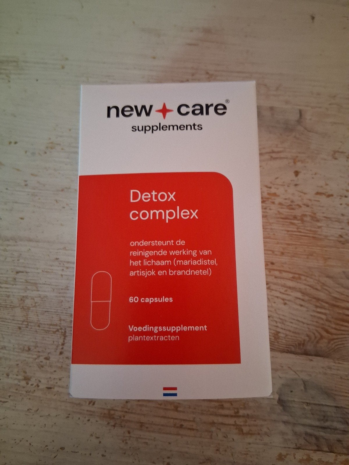 New Care Detox Complex - 58 capsules - THT 12-2027, Ophalen of Verzenden, Zo goed als nieuw, Overige typen