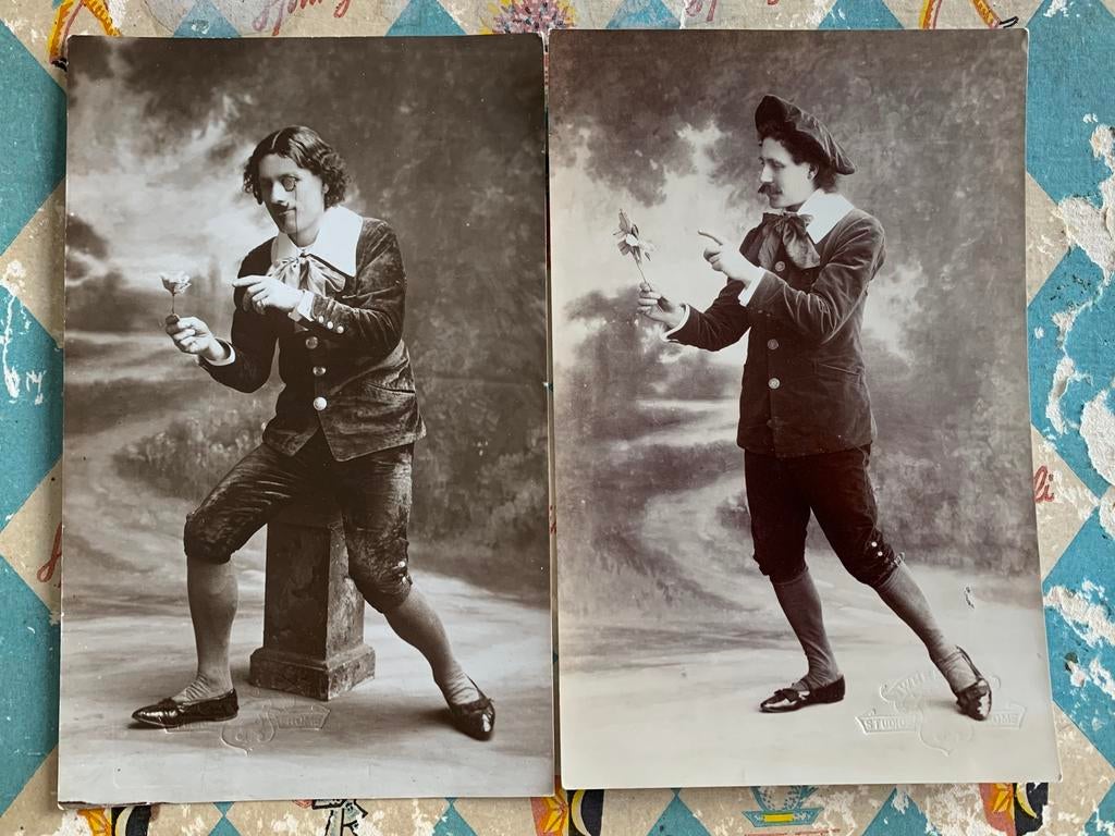 Acteur George Grossmith, Ophalen of Verzenden, Voor 1920, Ongelopen, Sterren en Beroemdheden