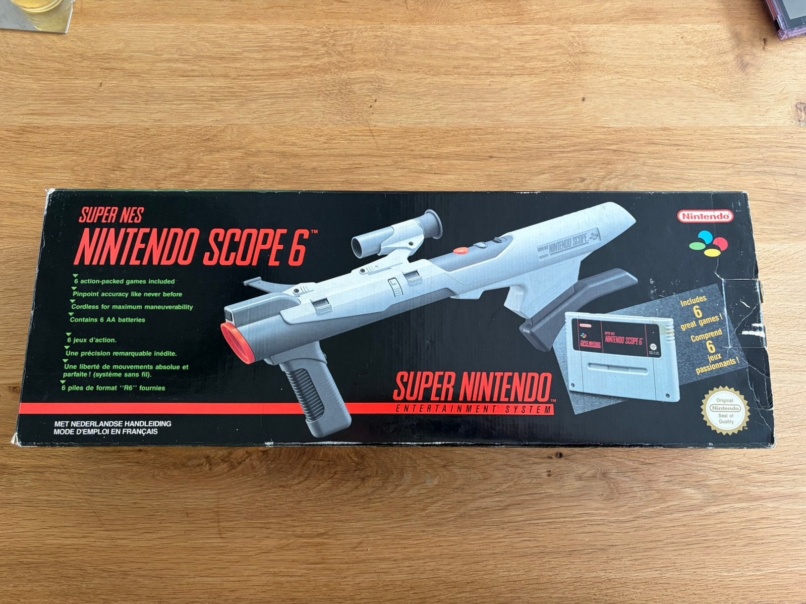 Super Scope 6, Spelcomputers en Games, Games | Nintendo Super NES, 1 speler, Ophalen of Verzenden, Zo goed als nieuw, Vanaf 3 jaar