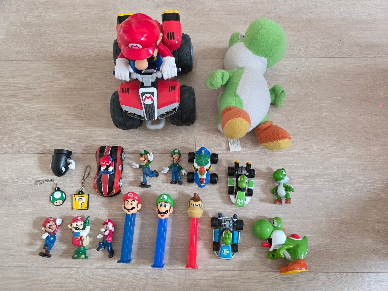 Nintendo figuren en PEZ dispensers - oud en nieuw, Ophalen of Verzenden, Gebruikt