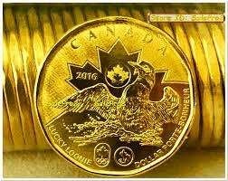 Canada - 1 Dollar 2016 - Lucky Loonie - Circ., Ophalen of Verzenden, Noord-Amerika, Losse munt