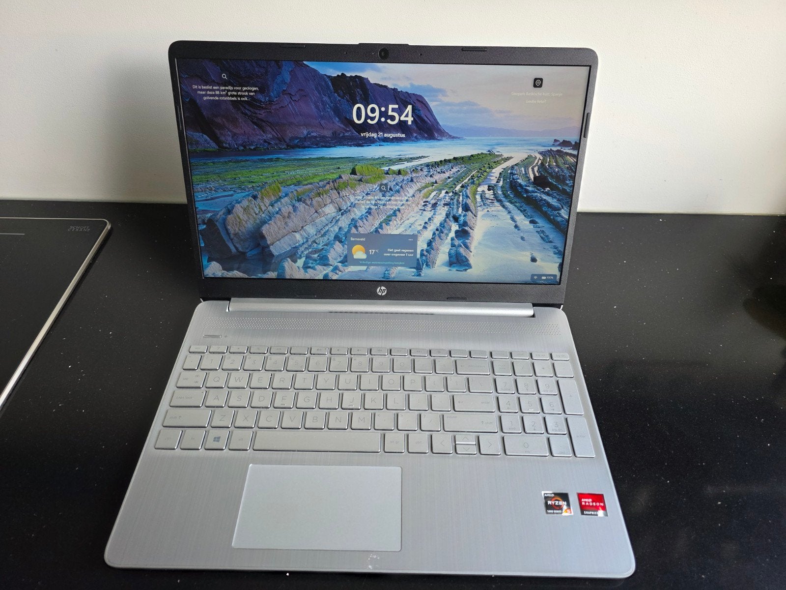 HP 15s laptop 15,6" Full HD Ryzen 5 8GB 512GB SSD, Ophalen of Verzenden, 15 inch, 2 tot 3 Ghz, SSD