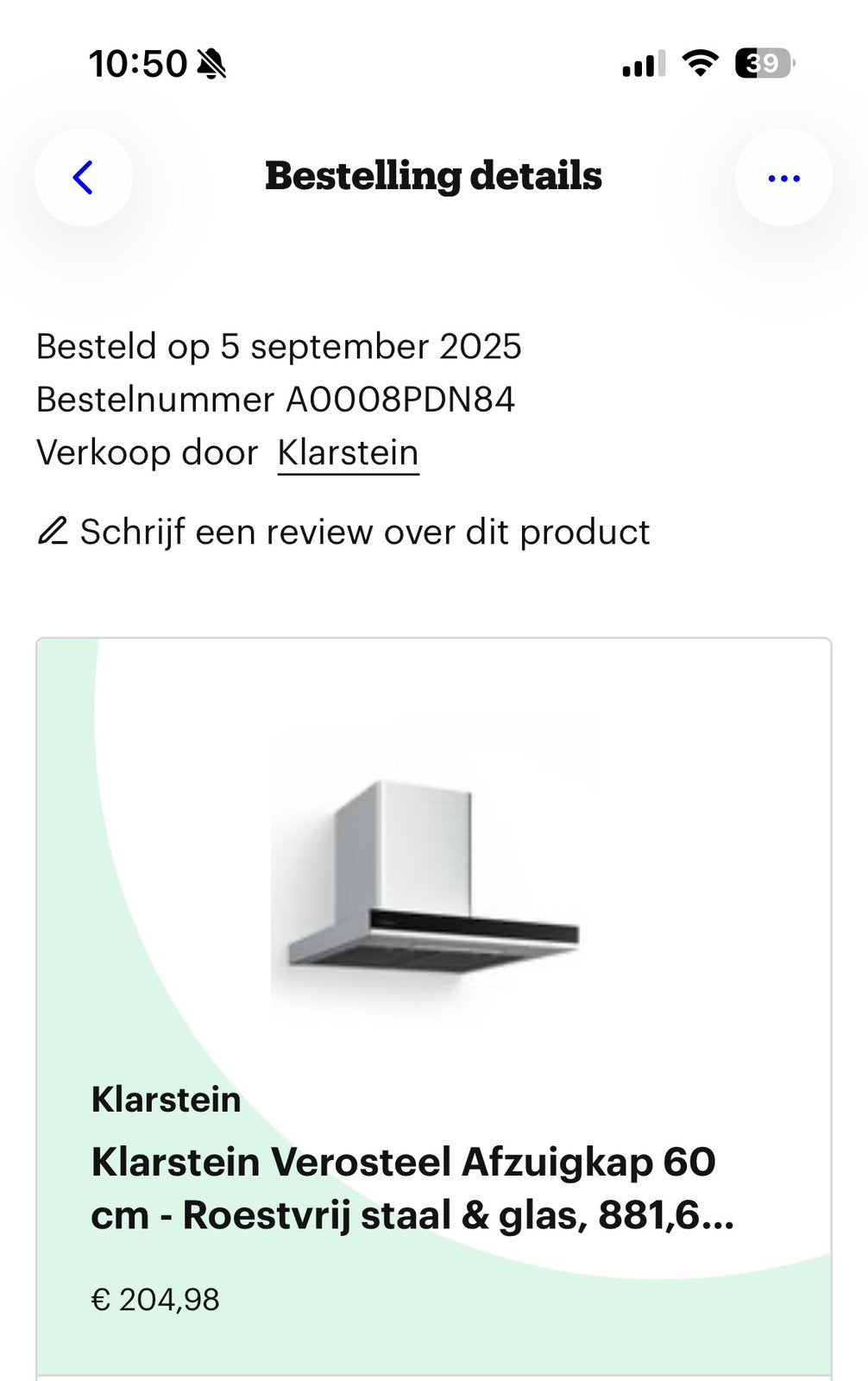 Afzuigkap, Witgoed en Apparatuur, Ophalen, Wandschouwkap, Vrijstaand, Motor