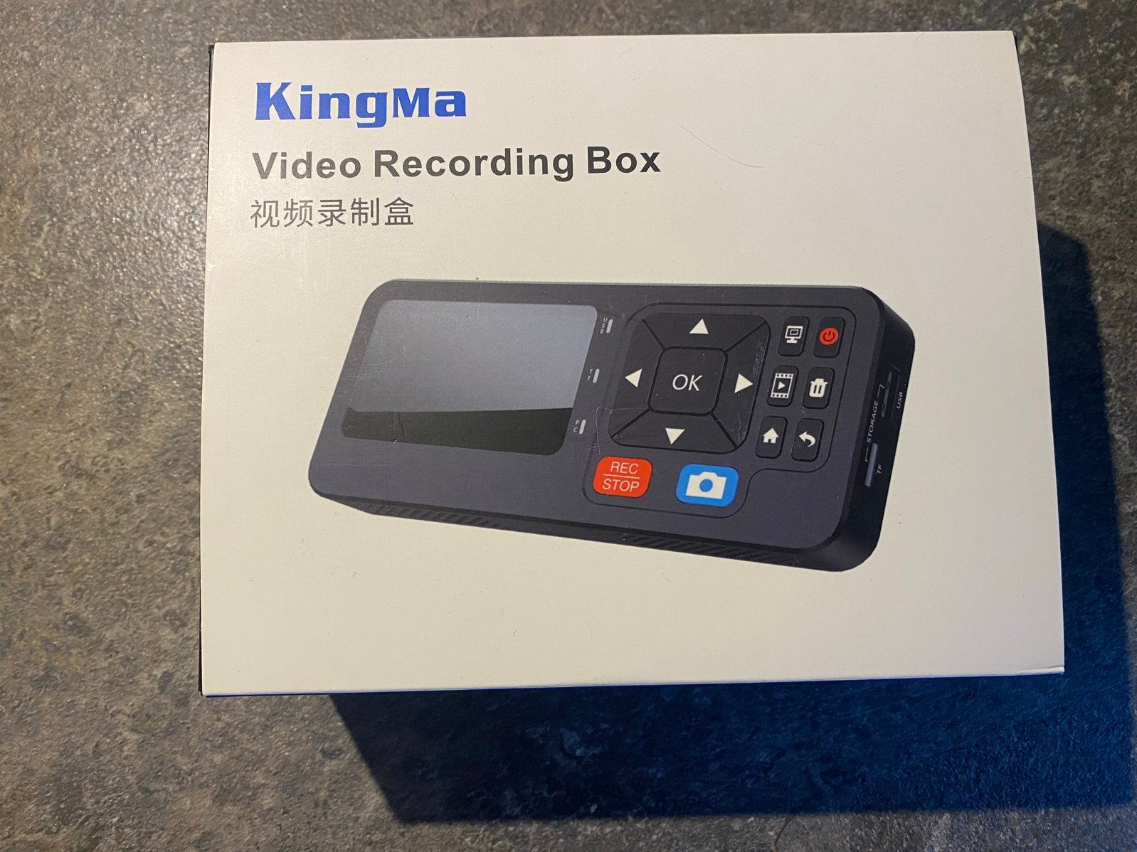 KingMa Video Recording Box - Video Capture Card, Computers en Software, Capture cards, Ophalen of Verzenden, Nieuw