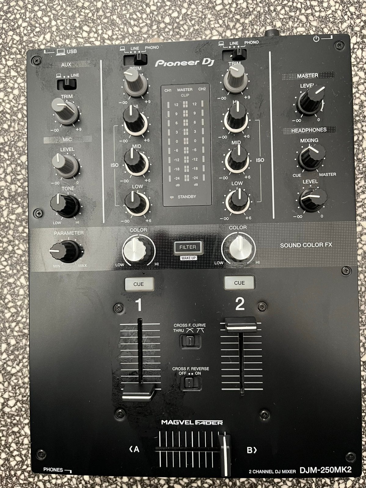Pioneer djm 250 mk 2, Ophalen of Verzenden, Zo goed als nieuw, Minder dan 5 kanalen