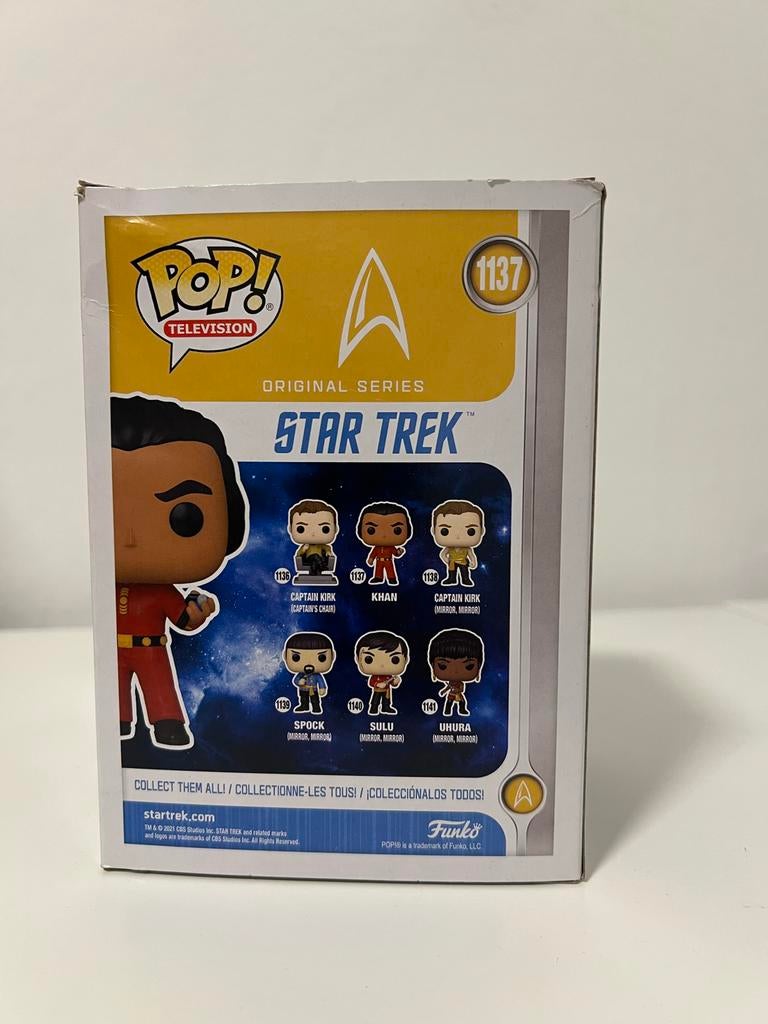 Funko Pop! Star Trek Khan #1137 - Nieuw in doos, Ophalen of Verzenden, Nieuw