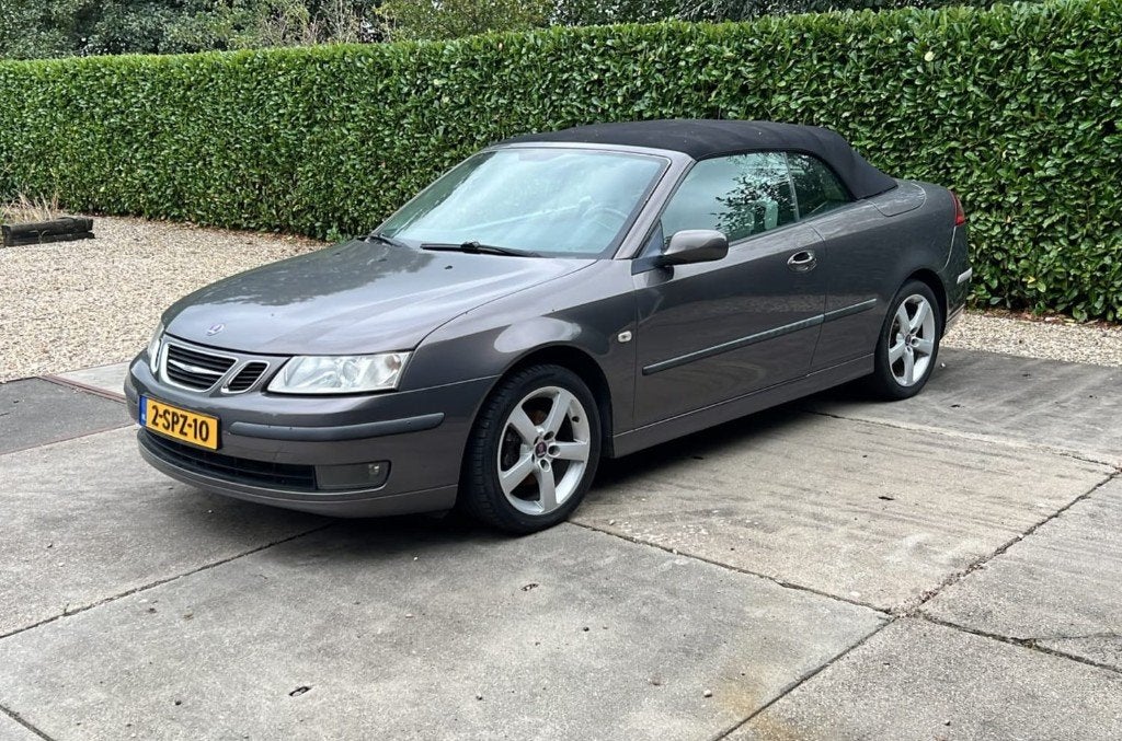 Saab Cabrio 2007 Beige, Auto's, Voorwielaandrijving, Beige, 4 cilinders, Cabriolet
