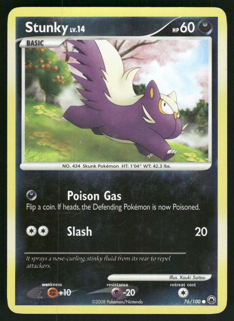 Stunky 76/100 - Majestic Dawn (Reverse Holo) (Good), Verzenden, Gebruikt
