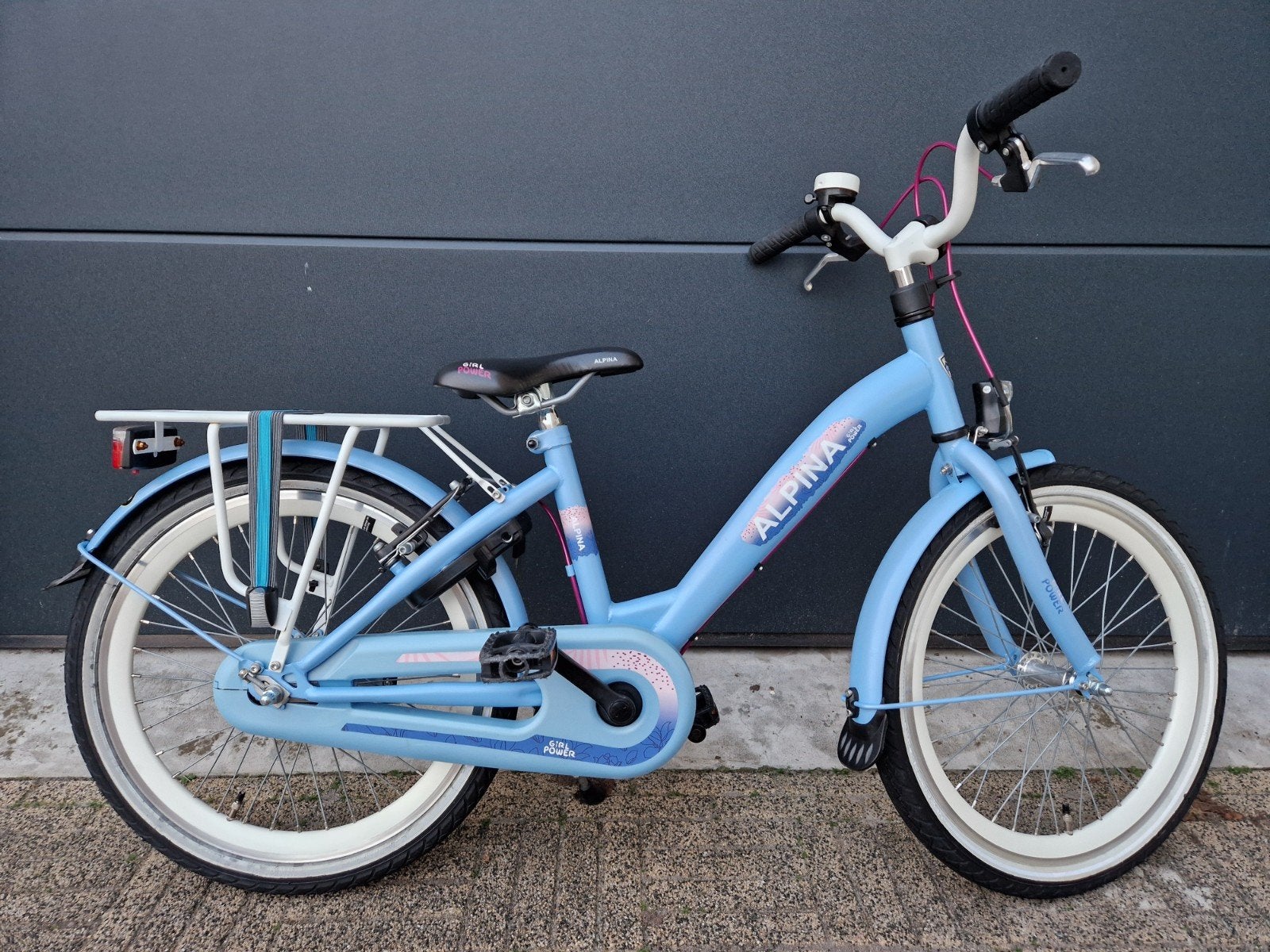 Alpina Girl Power 20 inch meisjesfiets, Ophalen, Terugtraprem, Alpina, 20 inch