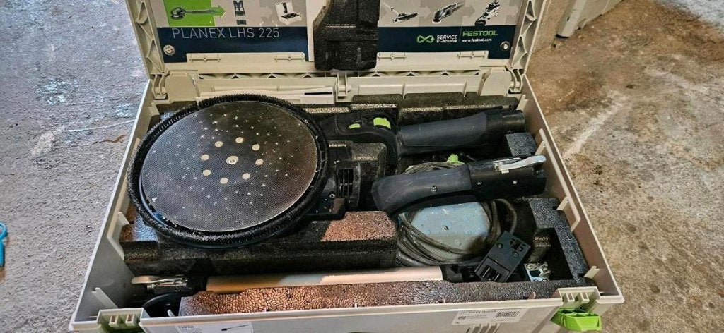 Festool Planex LHS 225 EQ-Plus, Doe-het-zelf en Verbouw, Gereedschap | Schuurmachines, Ophalen, Nieuw, Minder dan 600 watt, Bandschuurmachine