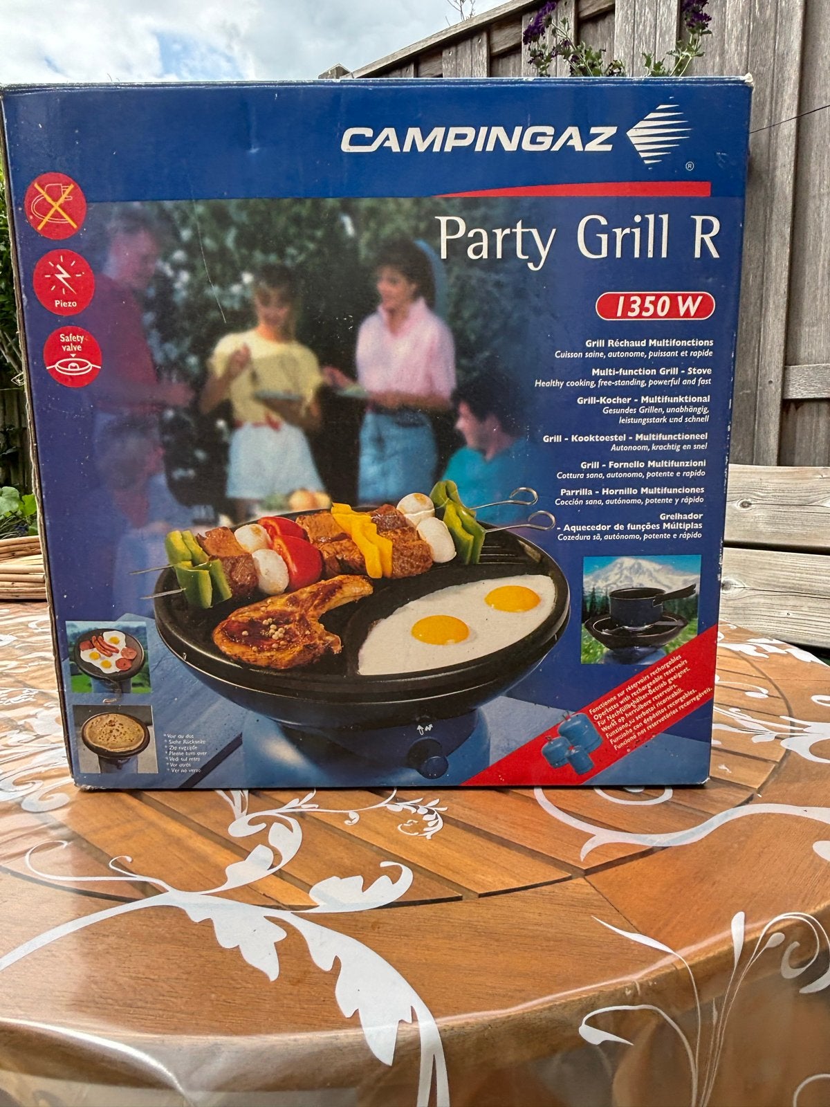 Campingaz Party Grill R 1350W - Multifunctionele Grill, Ophalen, Zo goed als nieuw