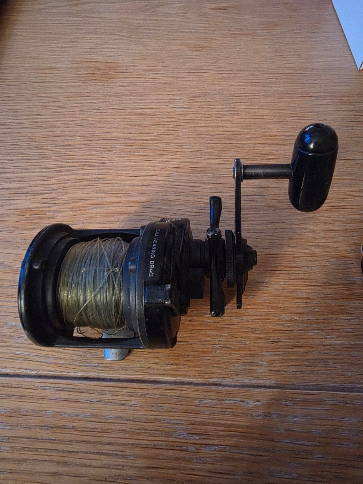 Daiwa Millionaire Tournament 7HT  en Shimano Triton SpeedMas, Ophalen, Gebruikt, Complete hengel