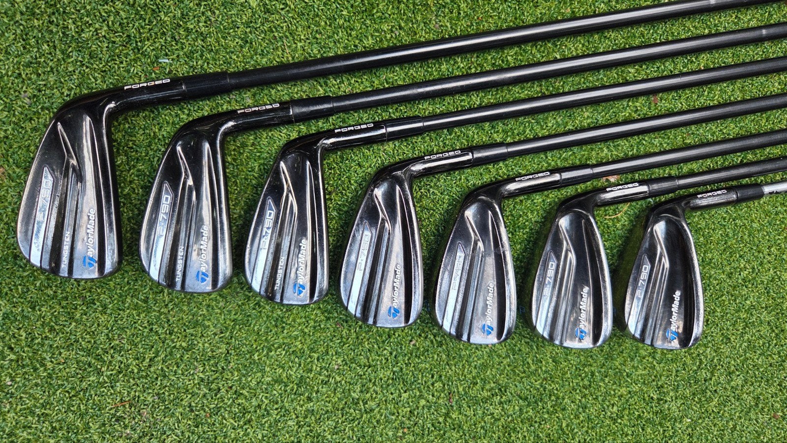 Taylormade P790 ZWART 5-AW ijzerset (7 ijzers), Sport en Fitness, Golf, Zo goed als nieuw, Set, Overige merken, Ophalen of Verzenden