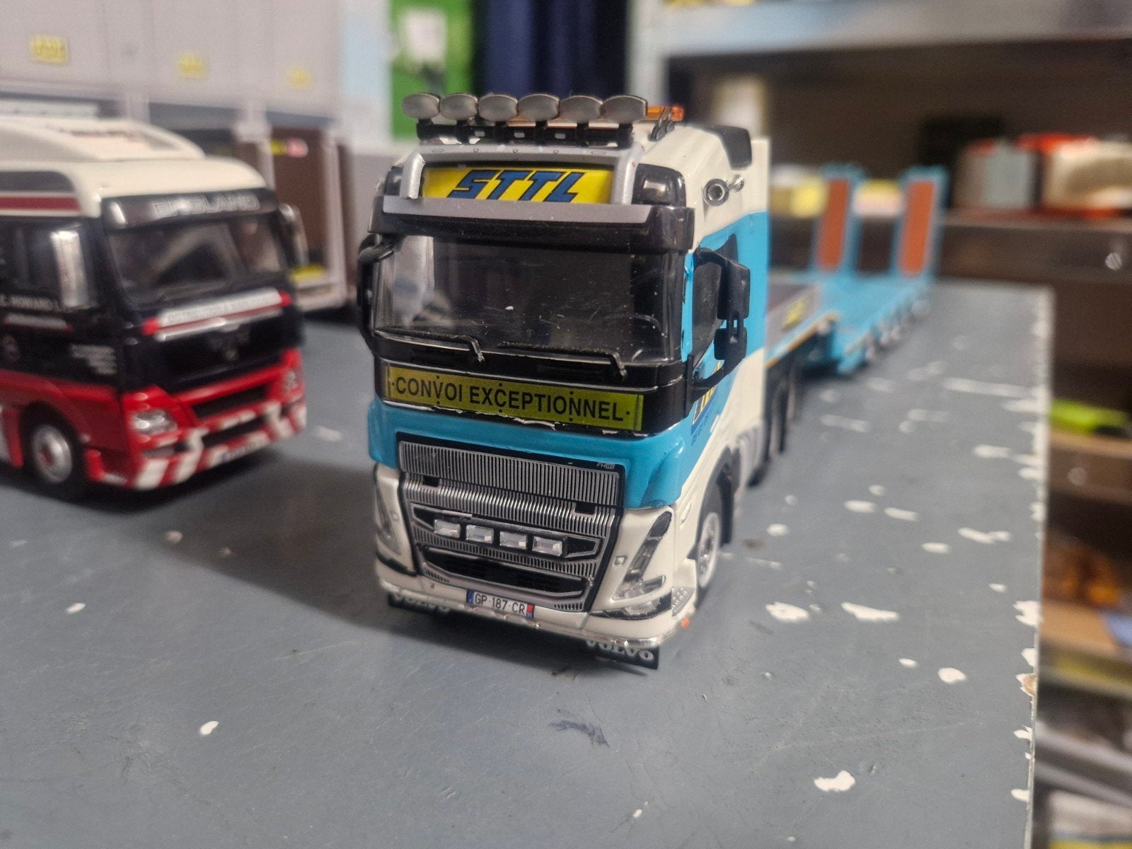 volvo met dieplader STTL wsi, Ophalen of Verzenden, Zo goed als nieuw, Bus of Vrachtwagen, Wsi