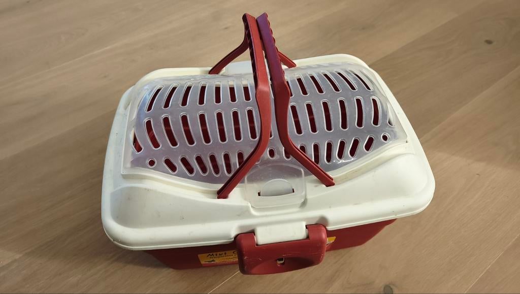 Transport box voor bijvoorbeeld je konijn, cavia of hamster, Ophalen, Zo goed als nieuw