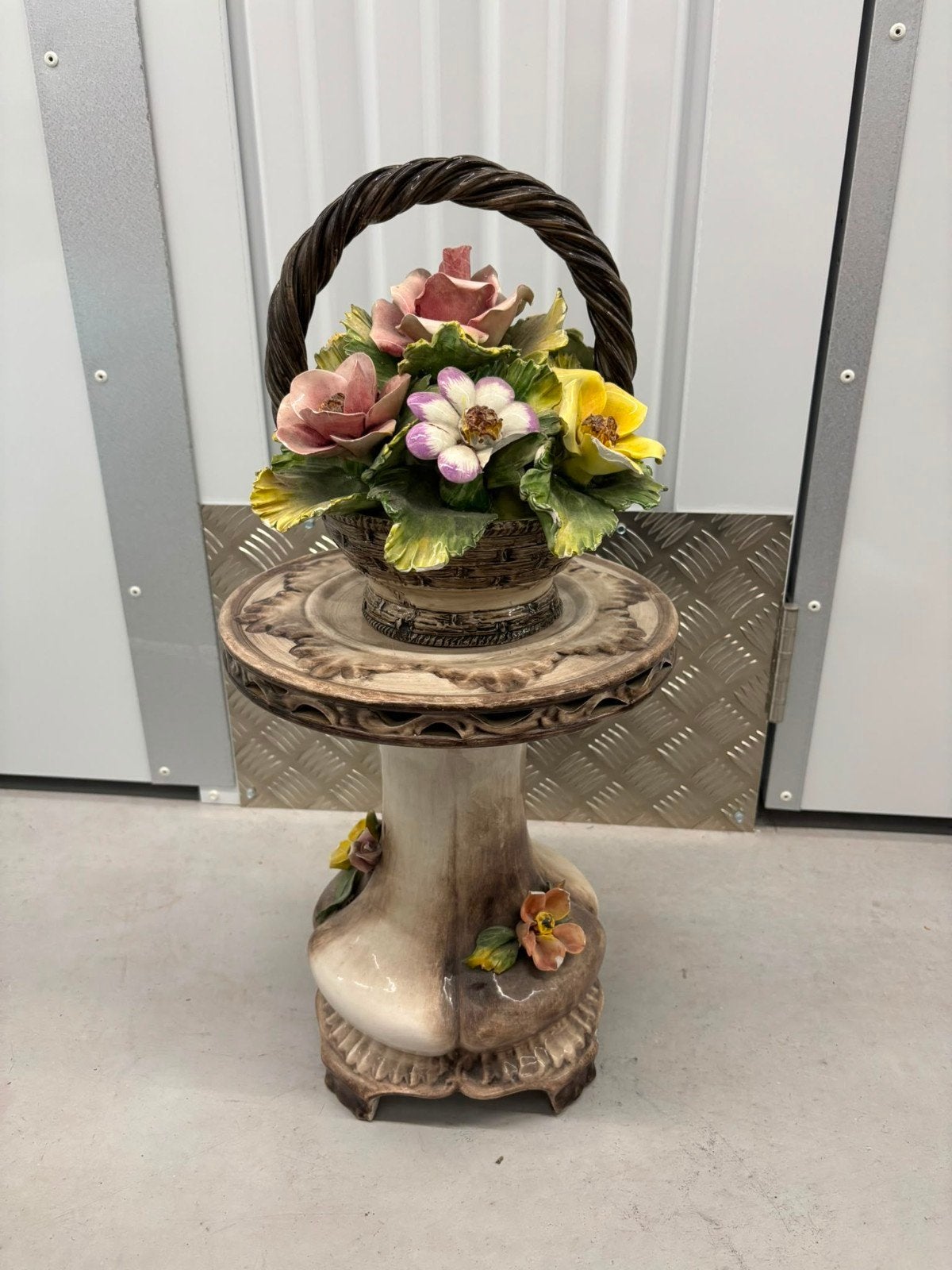 Kunst bloemen beeld, Ophalen, Zo goed als nieuw