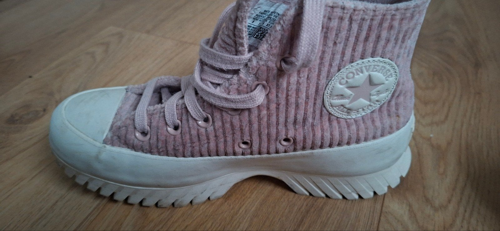 Roze Converse sneakers met plateauzool - Maat 37.5, Kleding | Dames, Converse, Ophalen of Verzenden, Sneakers of Gympen, Roze