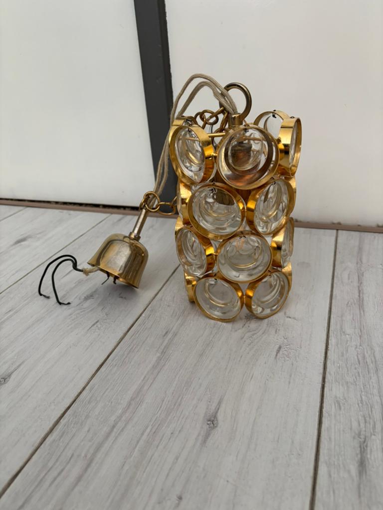 Vintage Palwa hanglamp (jaren 70), Ophalen of Verzenden, Gebruikt