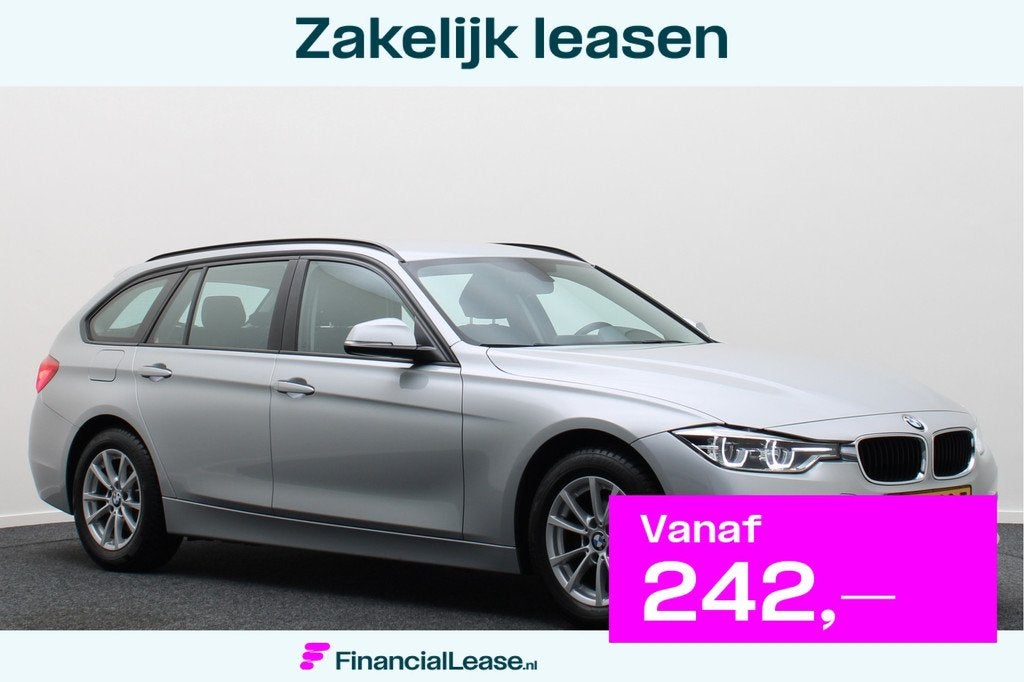 BMW 3 Serie Touring 318i High Executive Automaat Leer, Clima, Automaat, Gebruikt, 1465 kg, 19 km/l