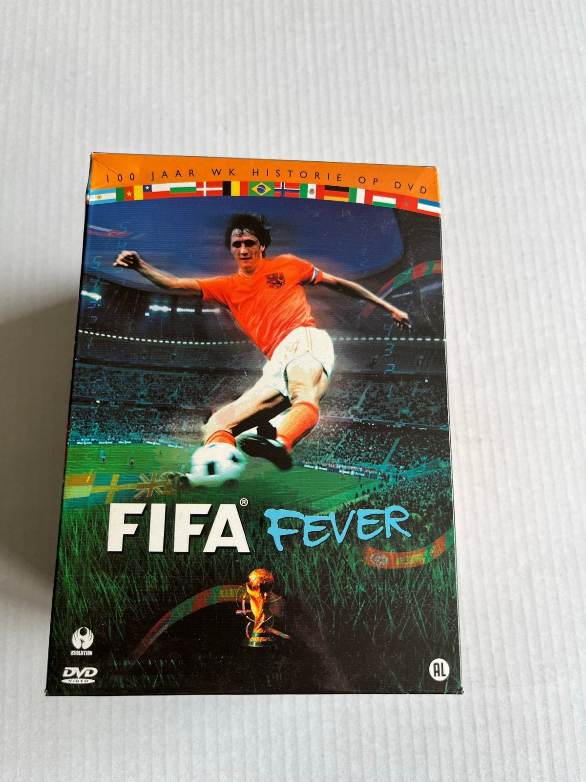 FIFA Fever: 100 Jaar WK Historie op DVD - Voetbal Documentai, Cd's en Dvd's, Alle leeftijden, Nederlands, Voetbal, Ophalen of Verzenden