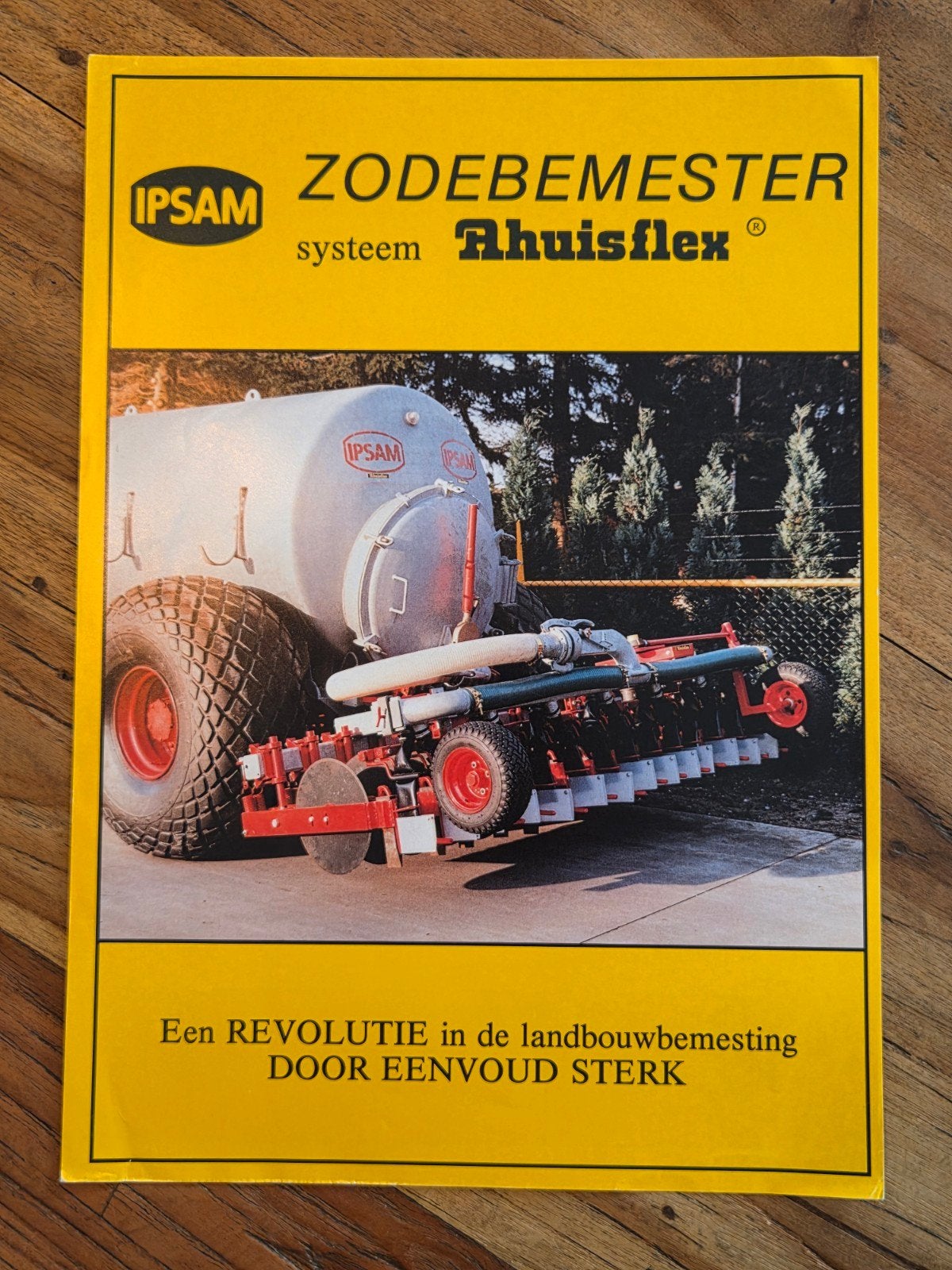 tractor folder IPSAM zodebemester, Ophalen of Verzenden