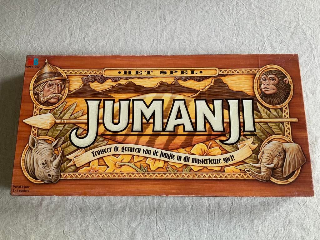 Jumanji, Een of twee spelers, Ophalen of Verzenden, Gebruikt, MB Spellen