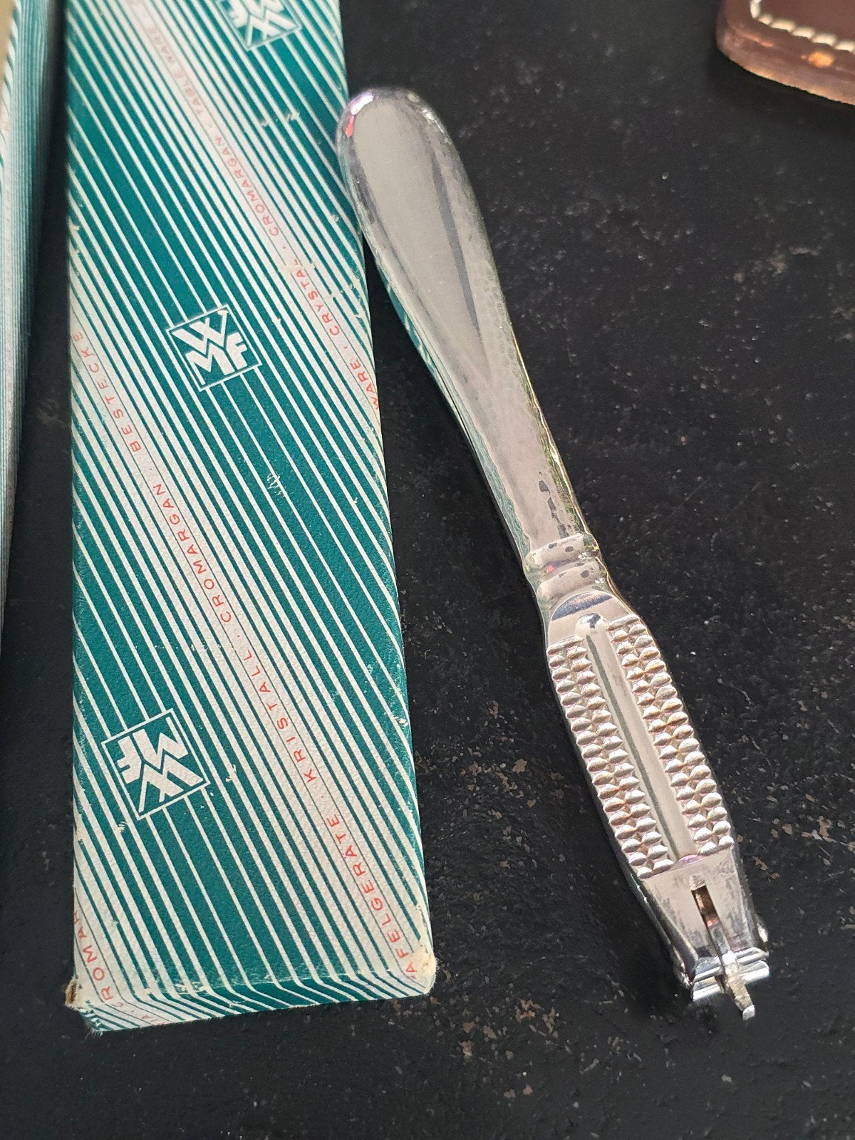 Antiek 50S WMF verzilverde 90 | 2 omkeerbare notenkraker, Antiek en Kunst, Antiek | Bestek, Ophalen of Verzenden
