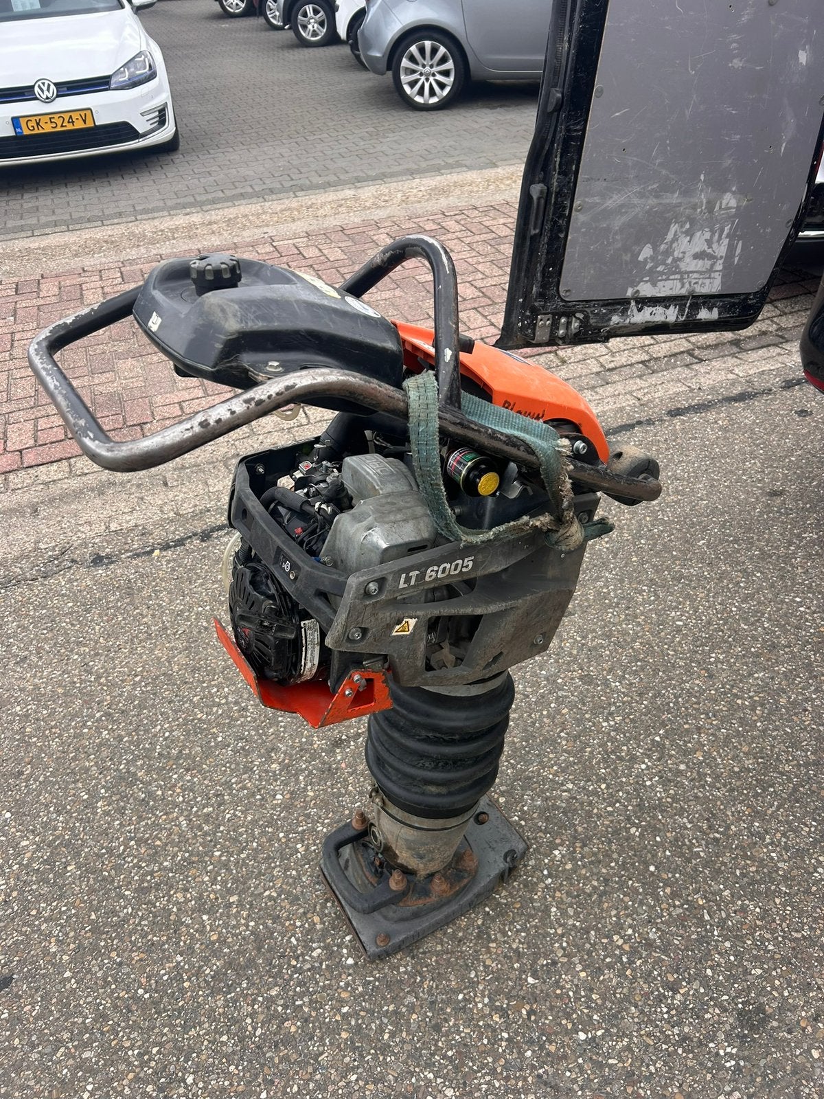 Sleuven stamper husqvarna wackerstamper, Ophalen of Verzenden, Gebruikt