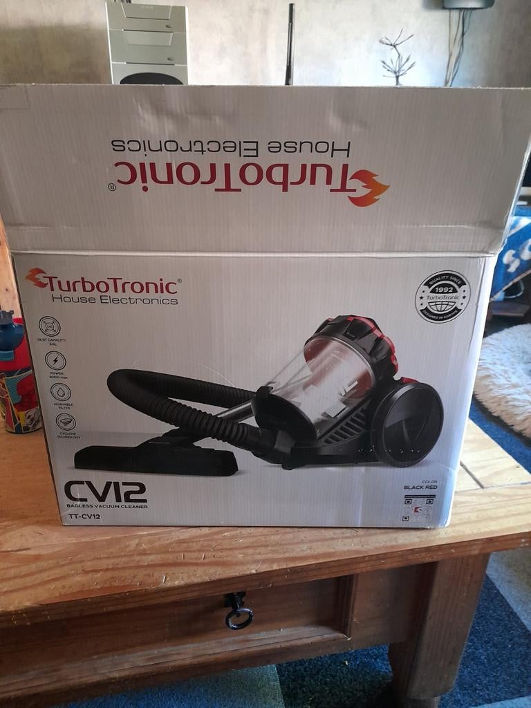 Stofzuiger turbotronic cv12, Witgoed en Apparatuur, Ophalen of Verzenden, Nieuw