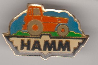 Hamm wals vintage pin, Verzenden, Zo goed als nieuw