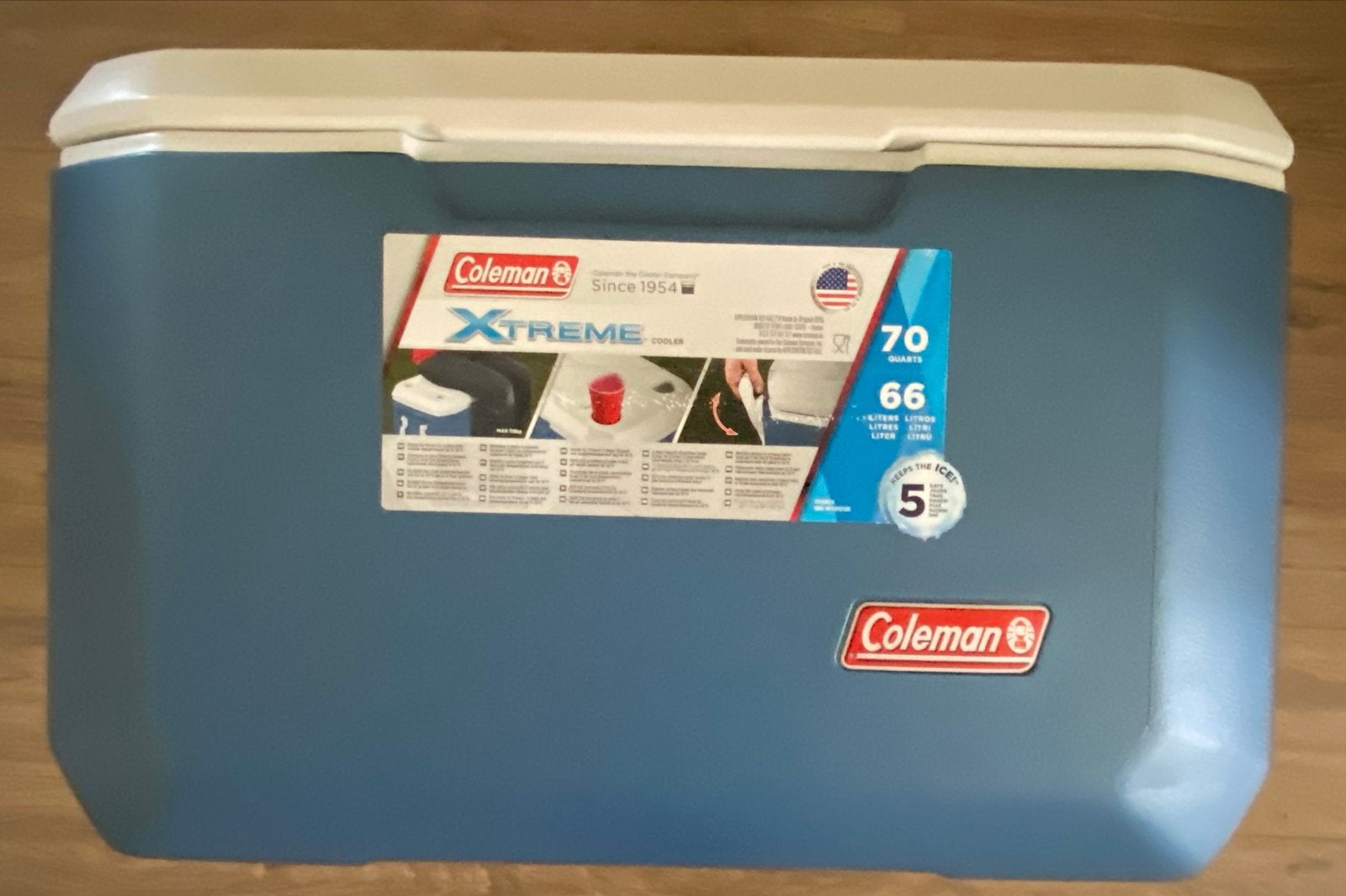 Coleman Xtreme Koelbox 66L - Perfect voor kamperen/picknick, Ophalen, Nieuw, Koelbox, Koelelement