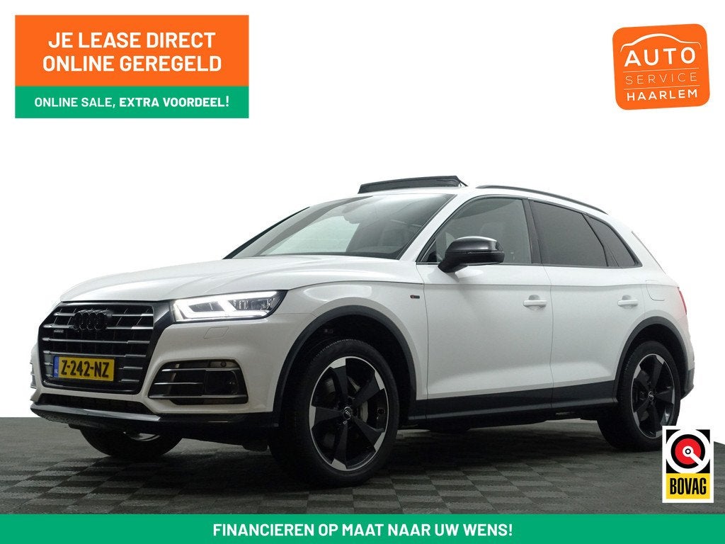 Audi Q5 55 TFSI e Quattro Competition- Panoramadak, Standkac, Auto's, Audi, Automaat, 2005 kg, 4 cilinders, Wit