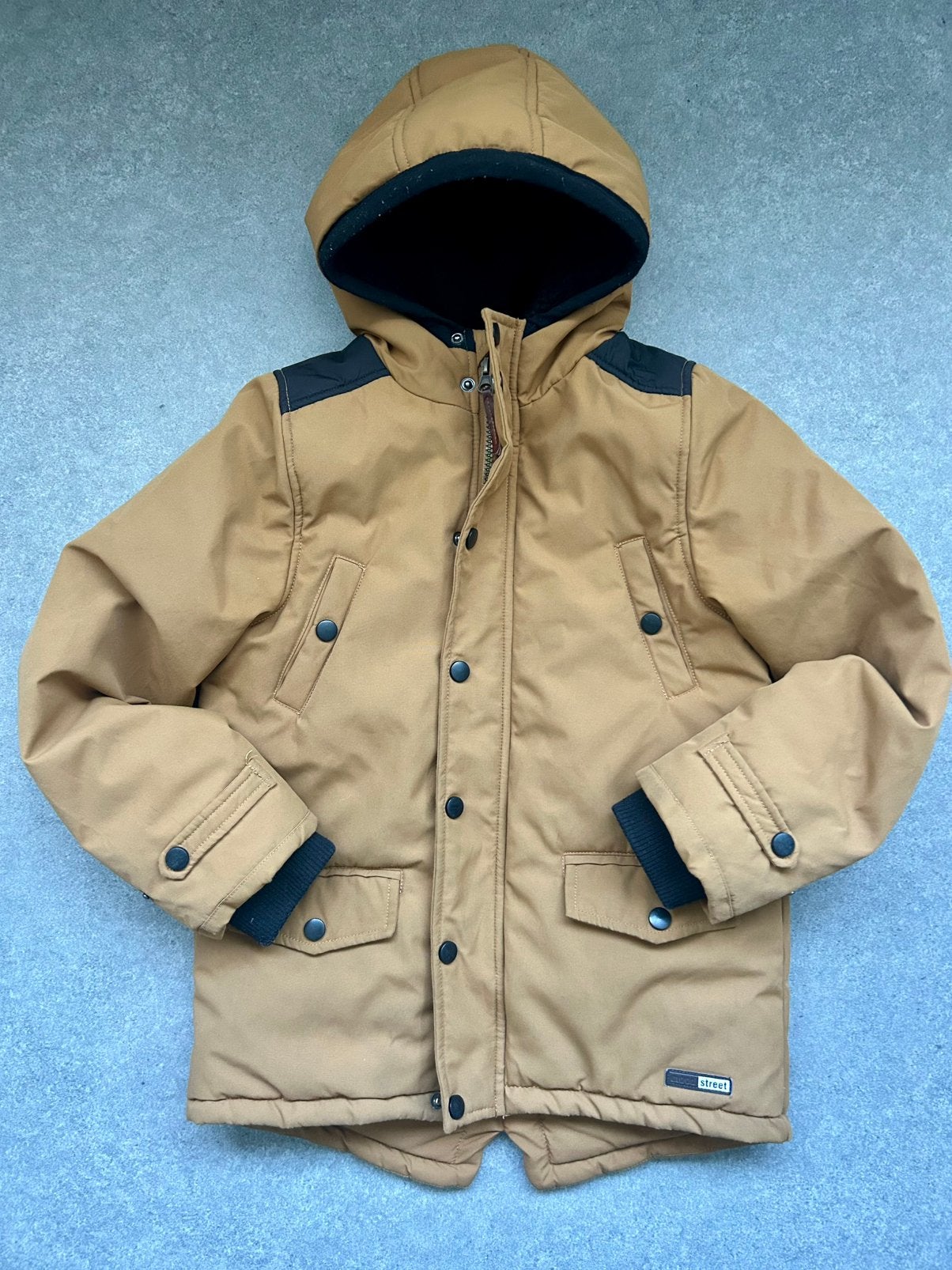 Winterjas jongen Moodstreet maat 134-140, Kinderen en Baby's, Ophalen, Zo goed als nieuw, Jongen, Jas