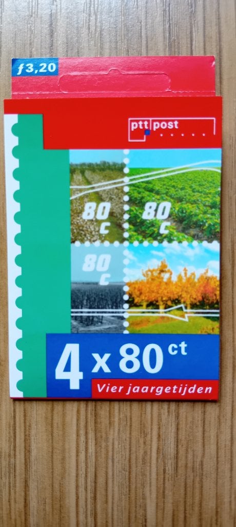 Postzegels 4 jaargetijden 1998, Ophalen of Verzenden, Na 1940, Postfris