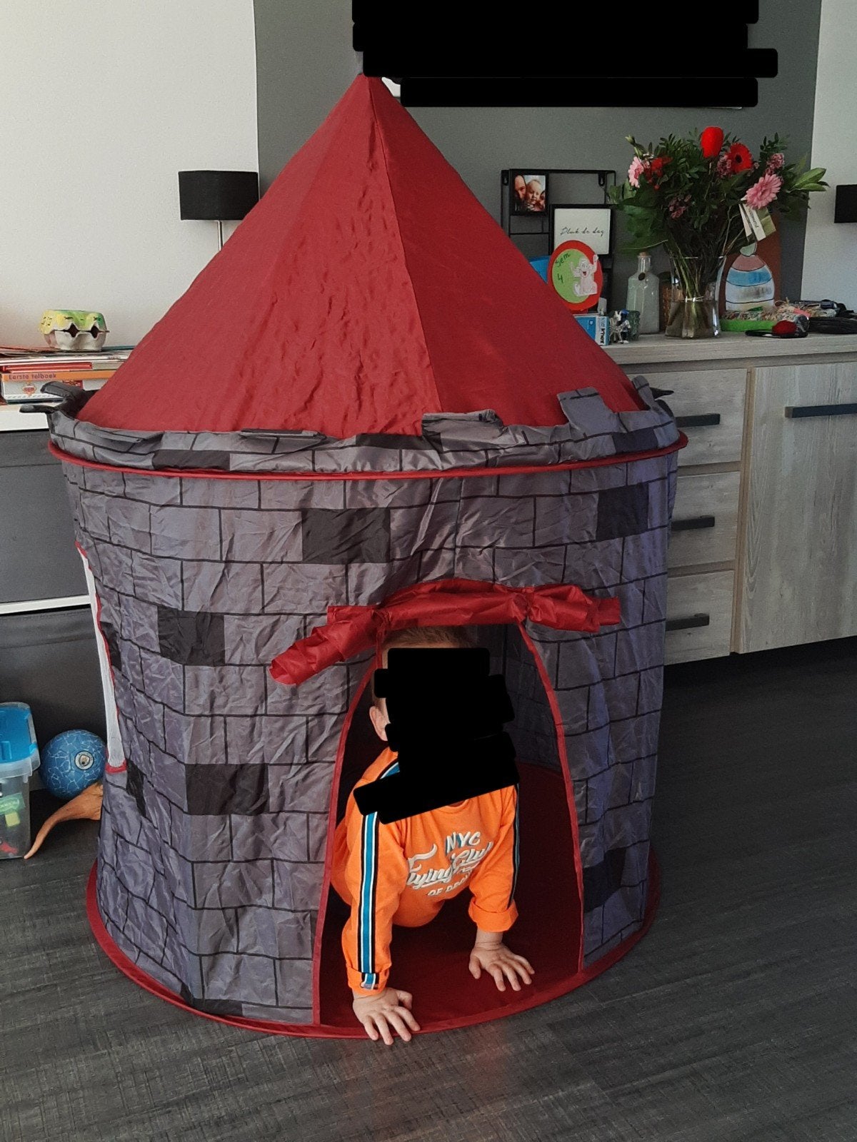 Speeltent kasteel, Kinderen en Baby's, Ophalen of Verzenden, Zo goed als nieuw