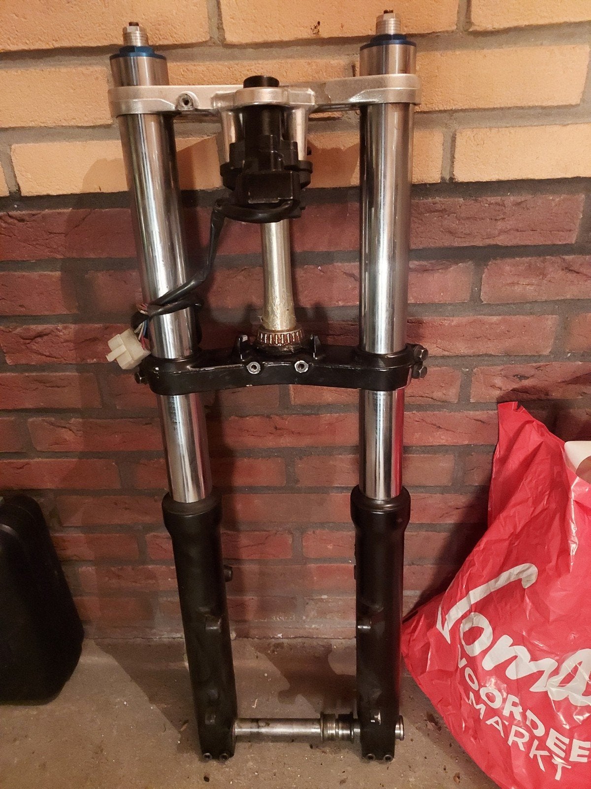 Motorfiets voorvork zx9r zx9 1998 1999, Motoren, Ophalen of Verzenden