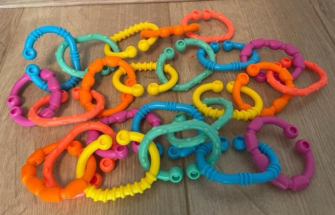 Playgro Loopy Loops - Loopy Links, compleet 24st, als nieuw!, Kinderen en Baby's, Ophalen of Verzenden, Zo goed als nieuw, Overige typen