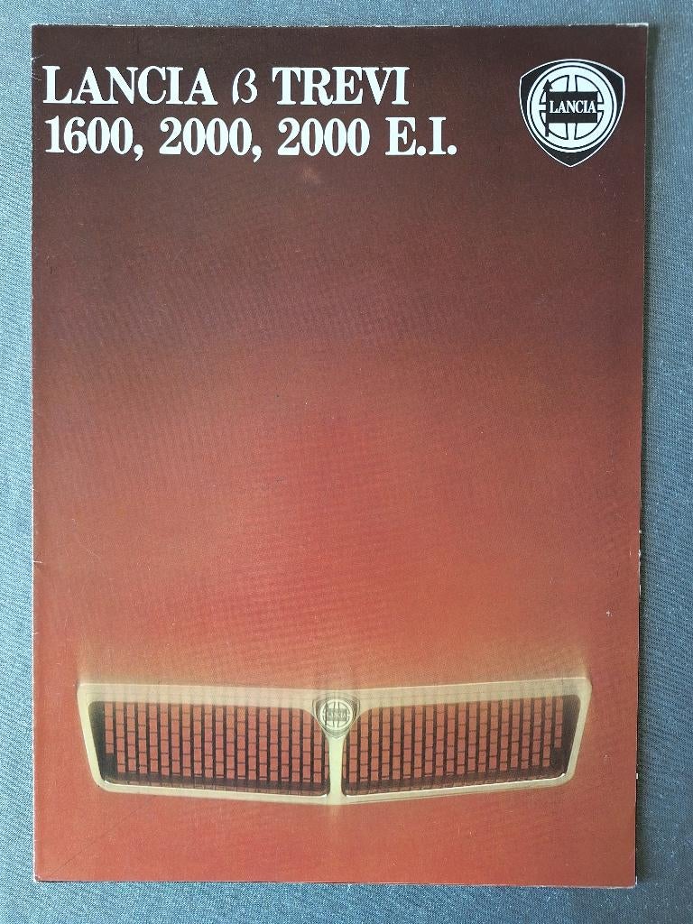 Brochure LANCIA TREVI - NL., Verzenden, Zo goed als nieuw, Overige merken