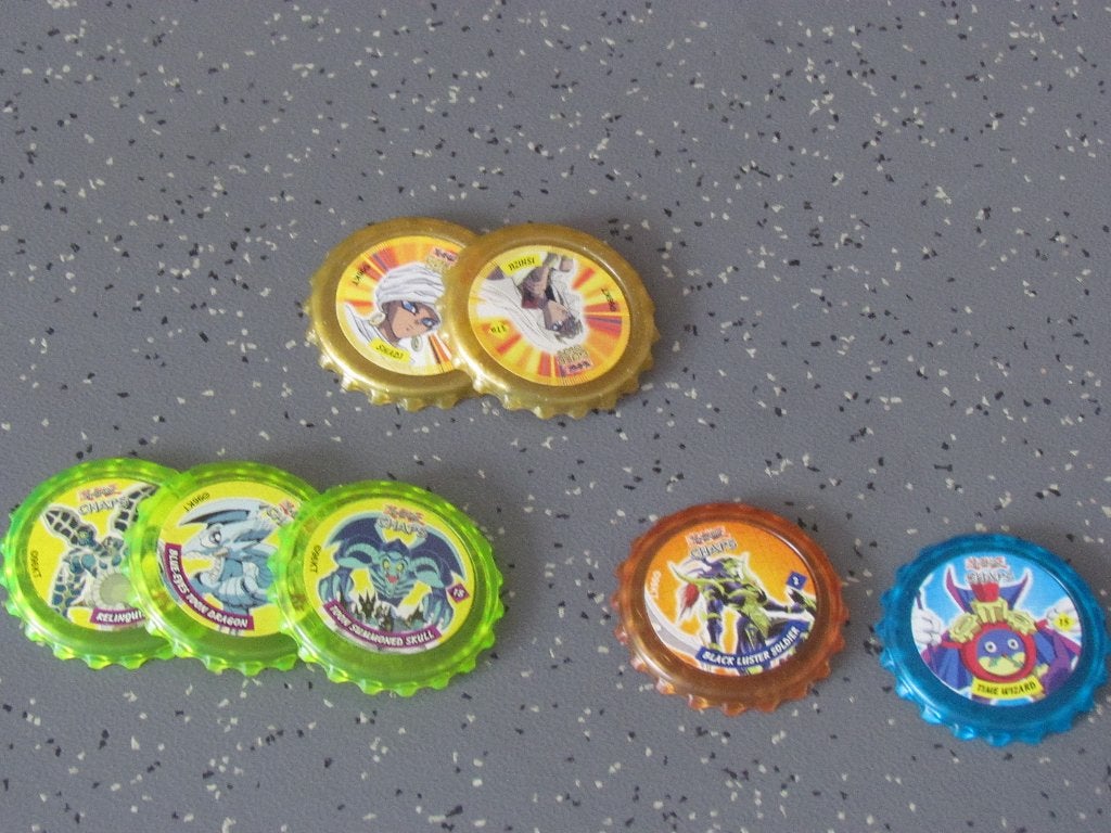 Yu-Gi-Oh! Flippo's / Pogs - Diverse Collectie, Ophalen of Verzenden, Zo goed als nieuw, Overige typen