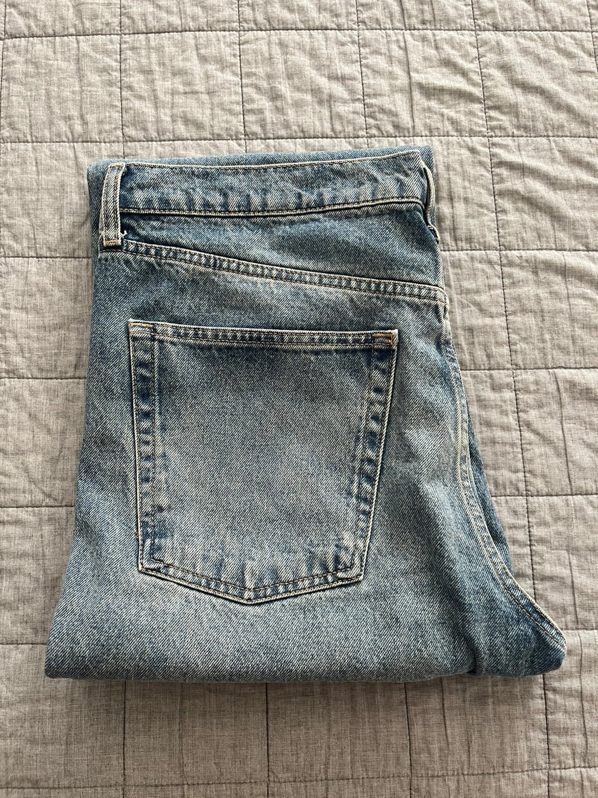 Mango baggy jeans maat 44, Ophalen of Verzenden, Zo goed als nieuw, Blauw, W33 - W36 (confectie 42/44)