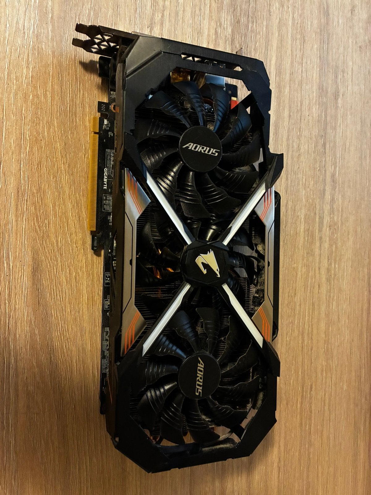 Gigabyte AORUS GeForce GTX 1080 Ti Xtreme Edition 11G, Computers en Software, PCI-Express 3, Gebruikt, HDMI, Ophalen of Verzenden