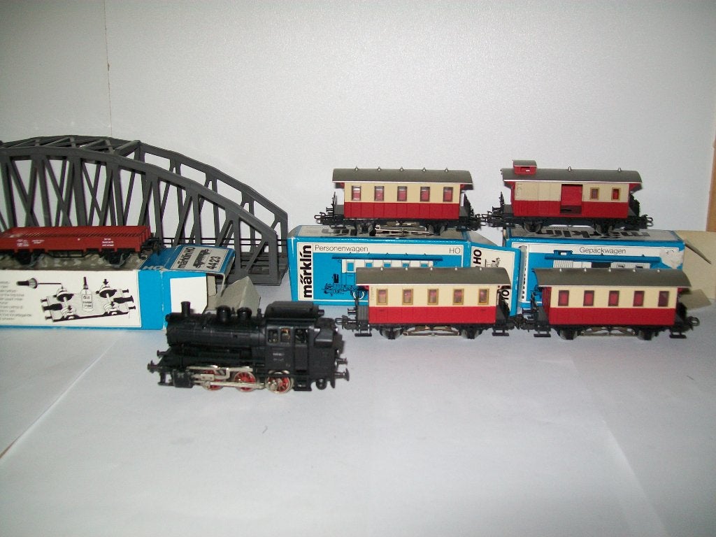 marklin leuke set om groter te beginnen K rail, Hobby en Vrije tijd, Wisselstroom, Ophalen of Verzenden, Analoog, Märklin