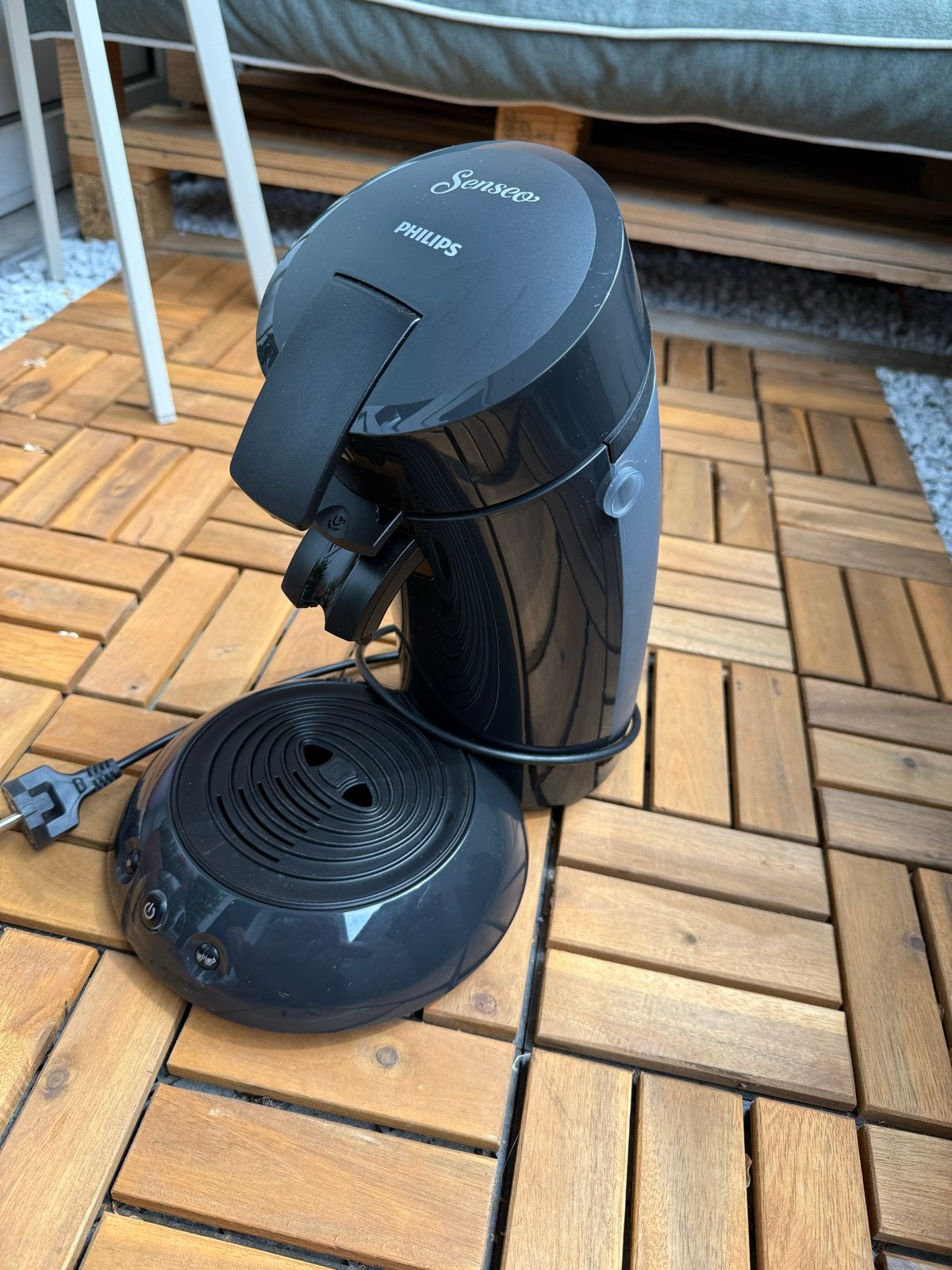 Philips Senseo HD6553 Koffiepadapparaat Zwart, Ophalen, Gebruikt, Koffiemachine, 2 tot 4 kopjes