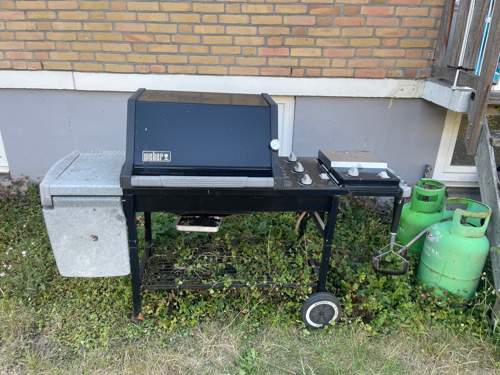 Weber Genesis Silver Gratis (lees beschrijving), Tuin en Terras, Gasbarbecues, Ophalen, Gebruikt