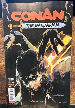 Conan the Barbarian #27 diverse covers (Titan Comics), Eén comic, Amerika, Nieuw, Ophalen of Verzenden