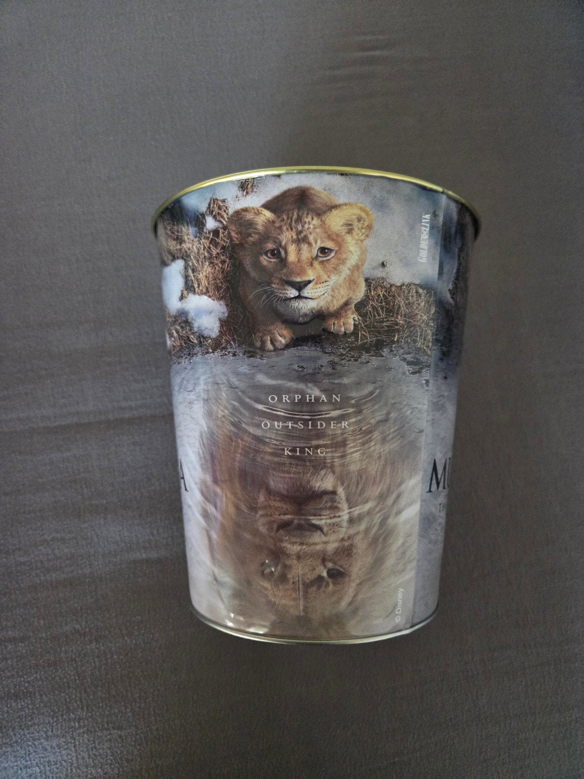 Disney Mufasa The Lion King bioscoop beker, Verzamelen, Ophalen of Verzenden, Overige figuren, Zo goed als nieuw, Servies