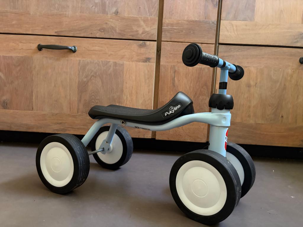 Puky Pukylino loopfiets - Blauw, Kinderen en Baby's, Speelgoed | Buiten | Voertuigen en Loopfietsen, Gebruikt, Loopfiets, Ophalen