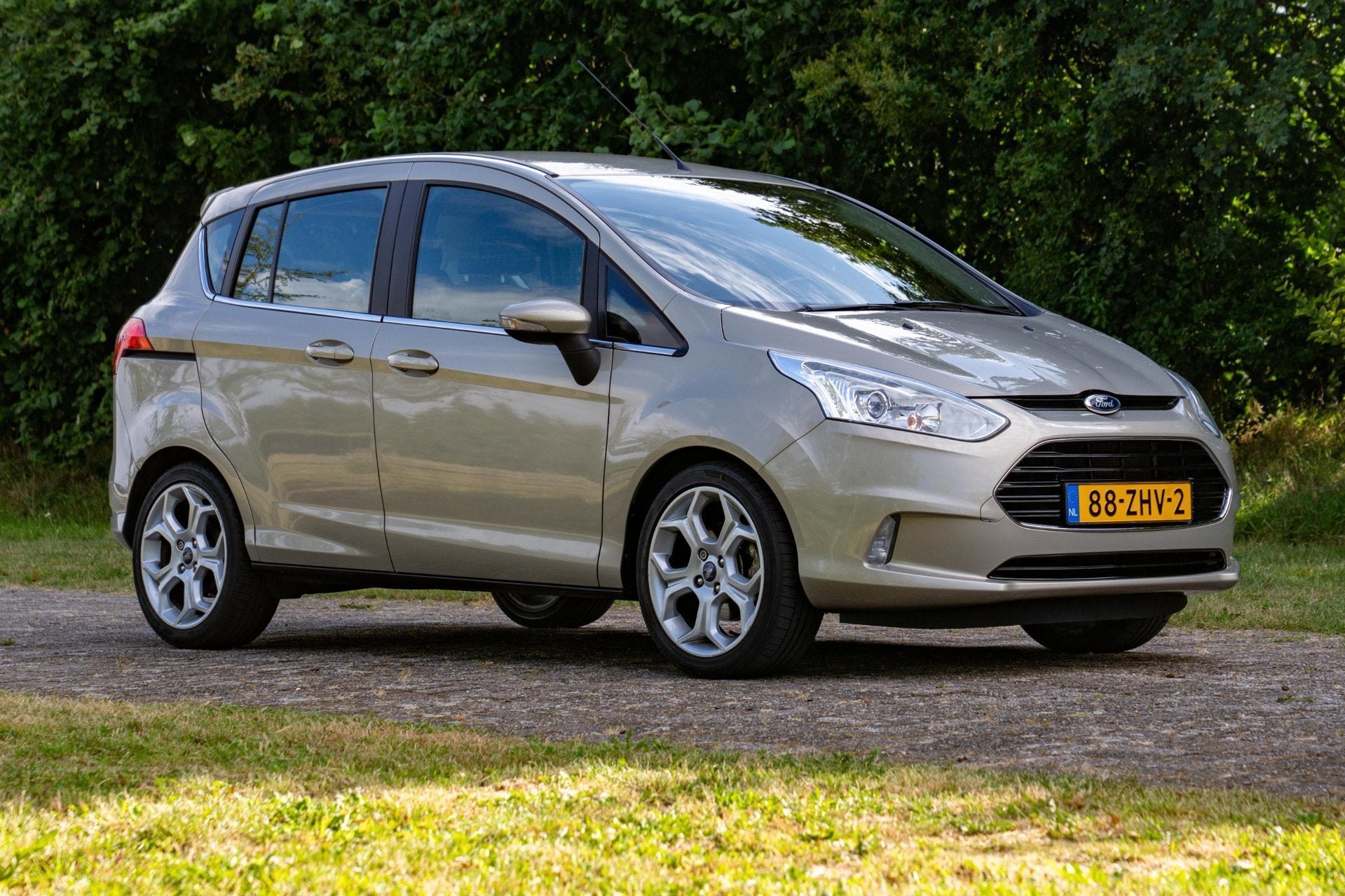 Ford B-Max 1.6 TI-VCT Titanium Automaat 1e Eig. 29.700 km +N, Auto's, Gebruikt, Zwart, 4 cilinders, B-Max