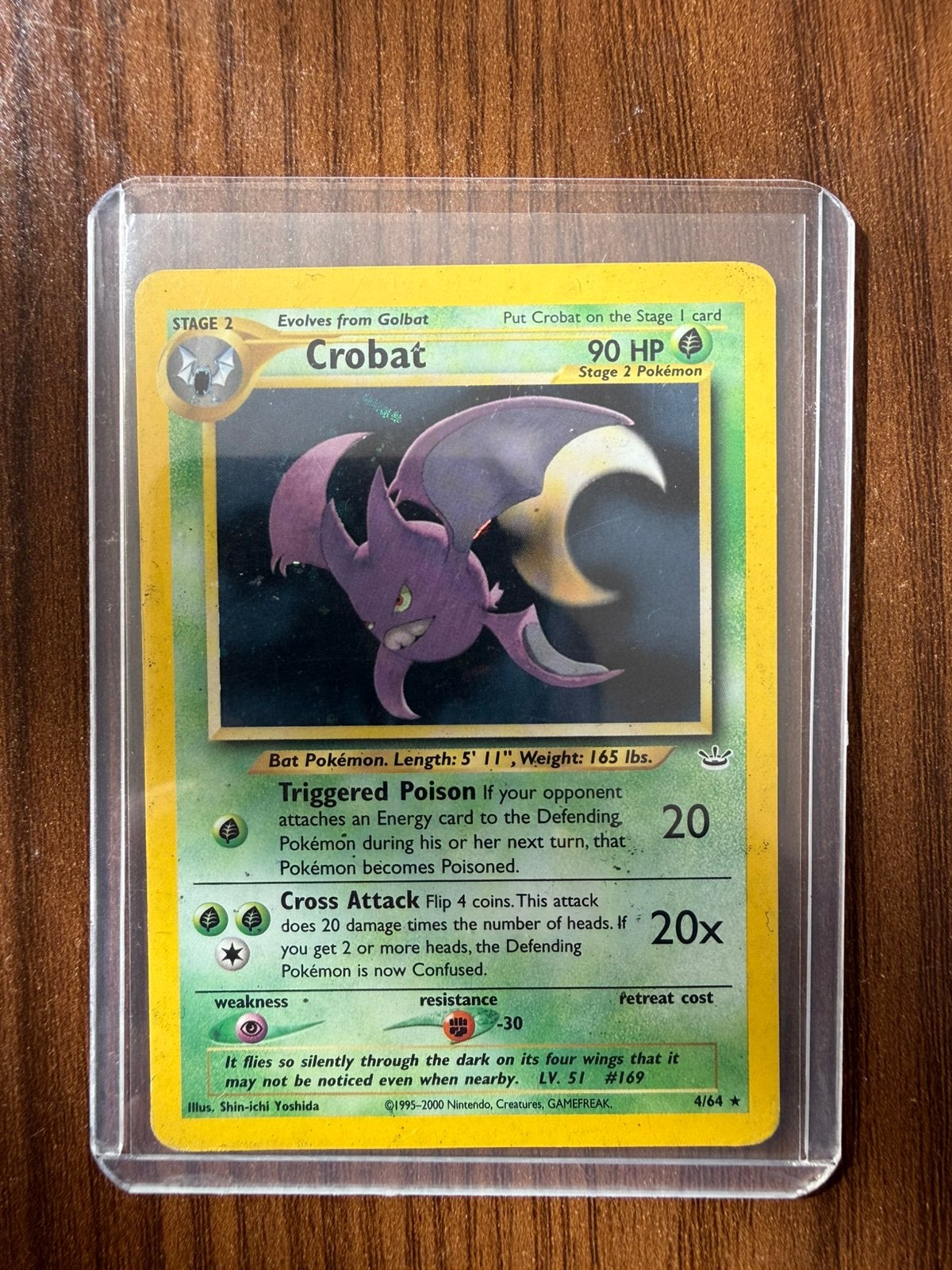 Crobat Holo – Neo Revelation – Pokémon, Ophalen, Zo goed als nieuw
