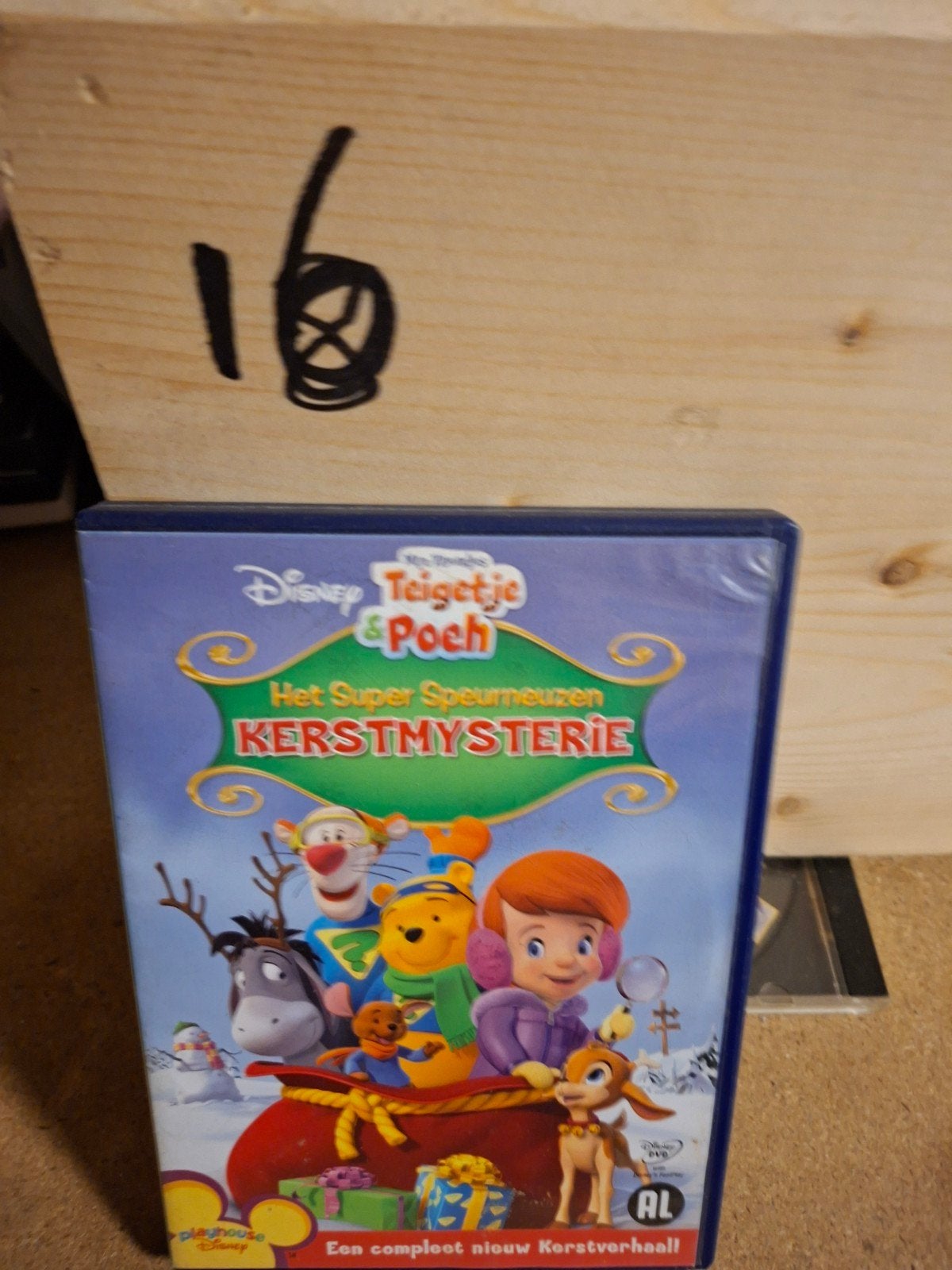 Disney Teigetje & Poeh: Het Super Speurneuzen Kerstmysterie, Cd's en Dvd's, Alle leeftijden, Zo goed als nieuw, Kerst, Film